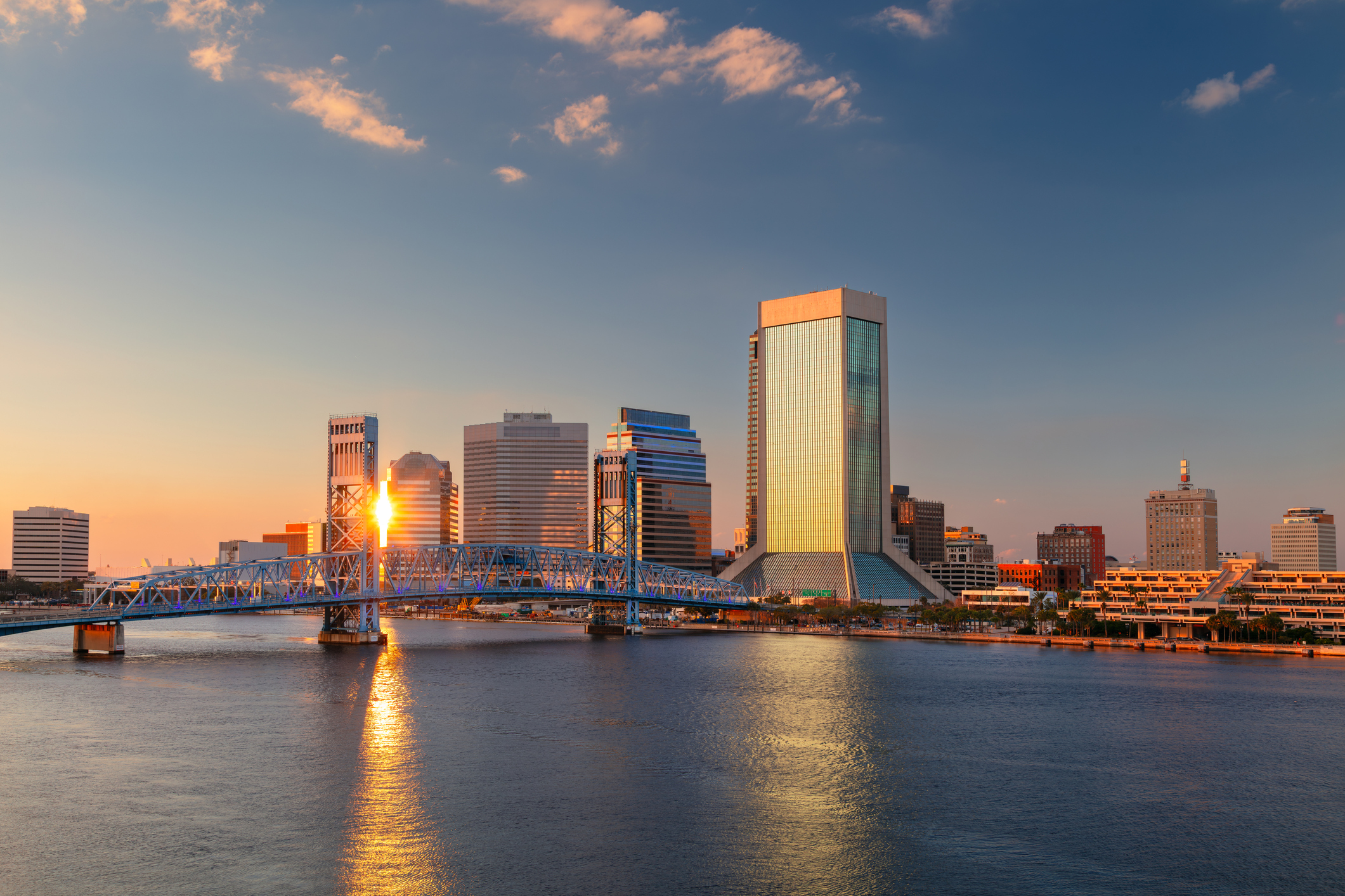Skyline of Jacksonville, FL